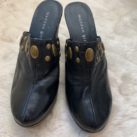 Madden Girl Steve Madden Jaanis studded clogs - Picture 2 of 7